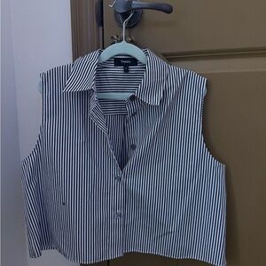 Theory Adult Sleeveless Striped Shirt